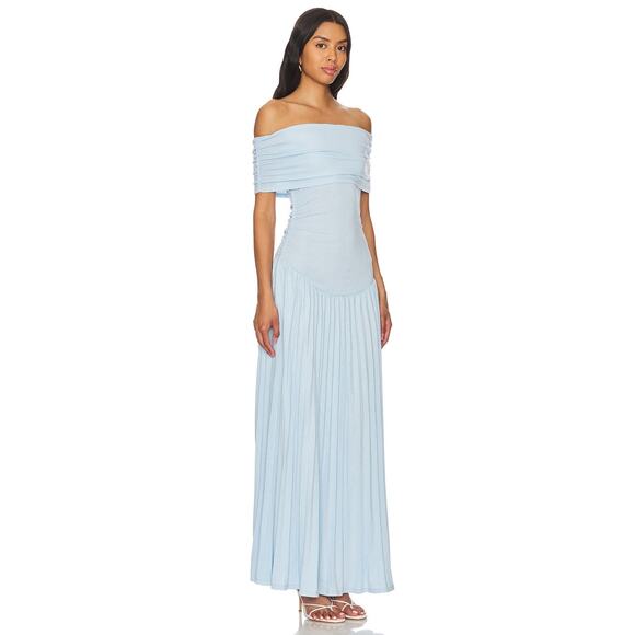 Lioness Field Of Dreams Maxi Dress Light Blue - S - Picture 2 of 7